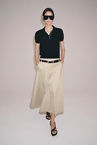 SHORT SLEEVE KNIT POLO SHIRT