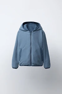 BLOUSON NYLON RÉVERSIBLE POLAIRE