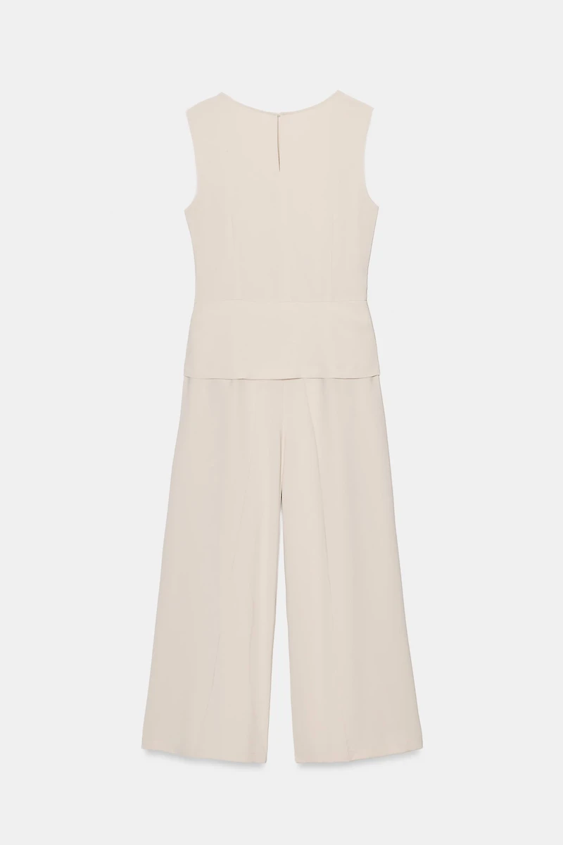 GOLD APPLIQUÉ JUMPSUIT