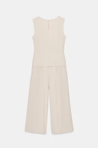 GOLD APPLIQUÉ JUMPSUIT
