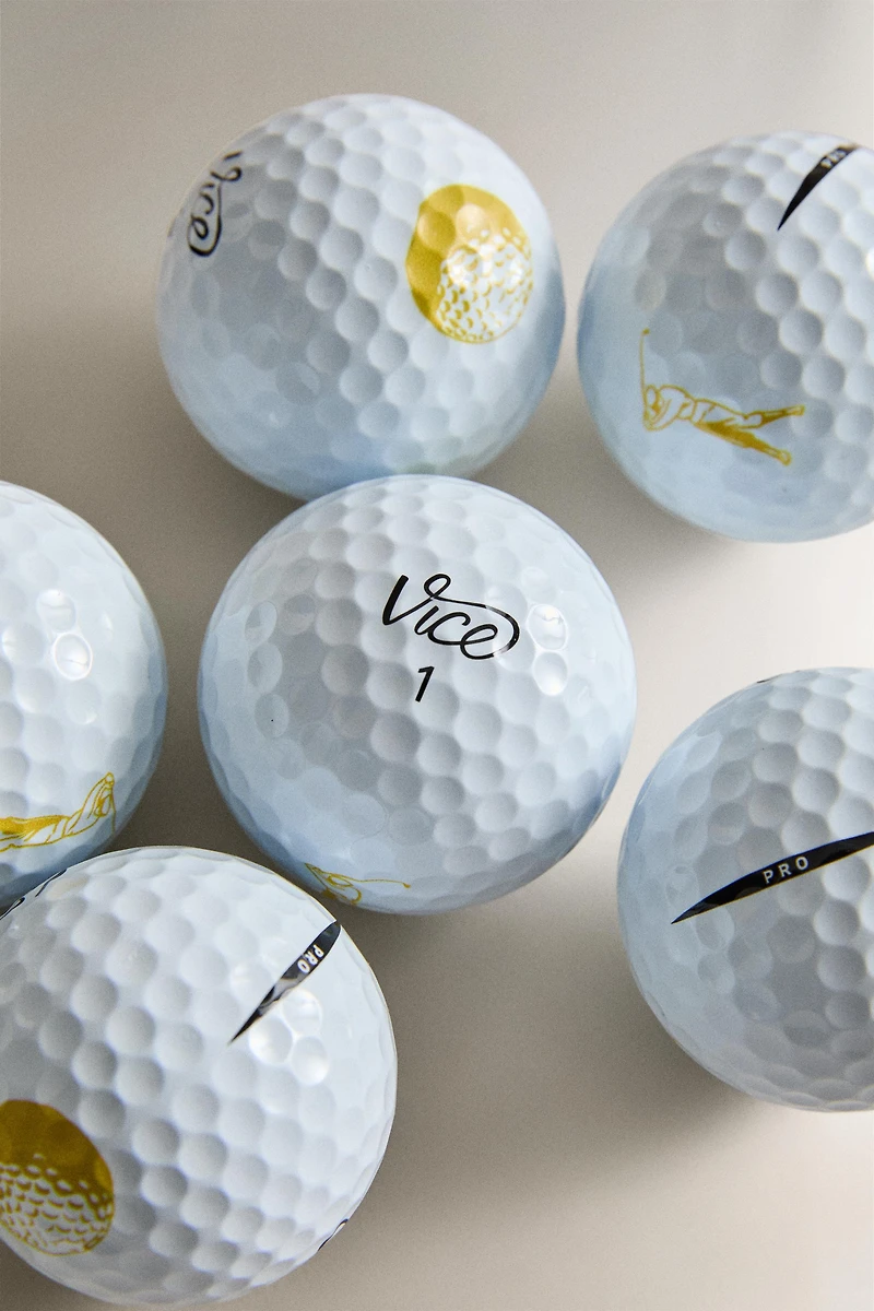 VICE PRO IMPAIRED GOLF BALLS (PACK OF 6)