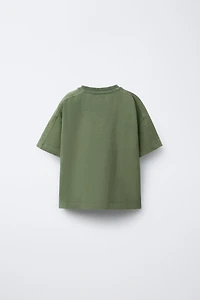 GARMENT DYE CUT-OUT T-SHIRT