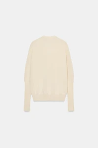 EXTRAFINE KNIT V-NECK JUMPER