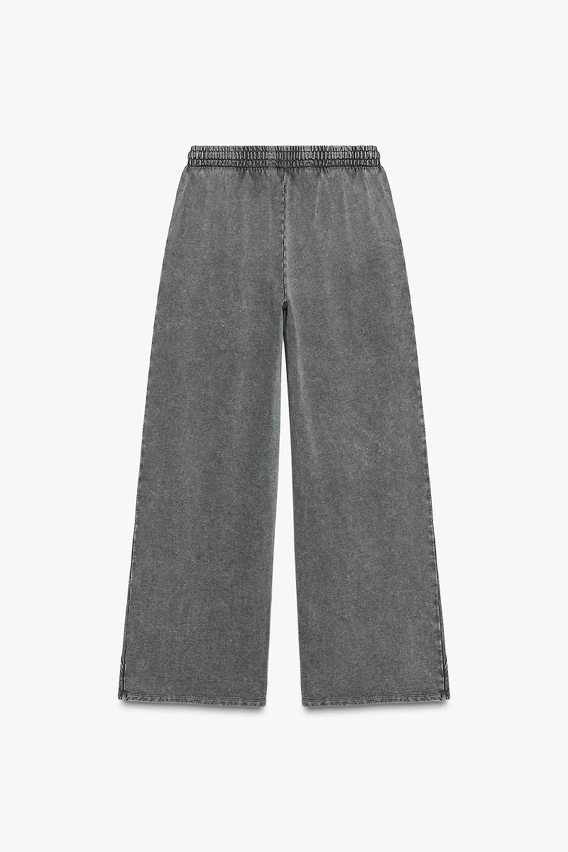 PANTALON EFFET DÉLAVÉ