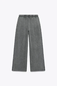 PANTALON EFFET DÉLAVÉ