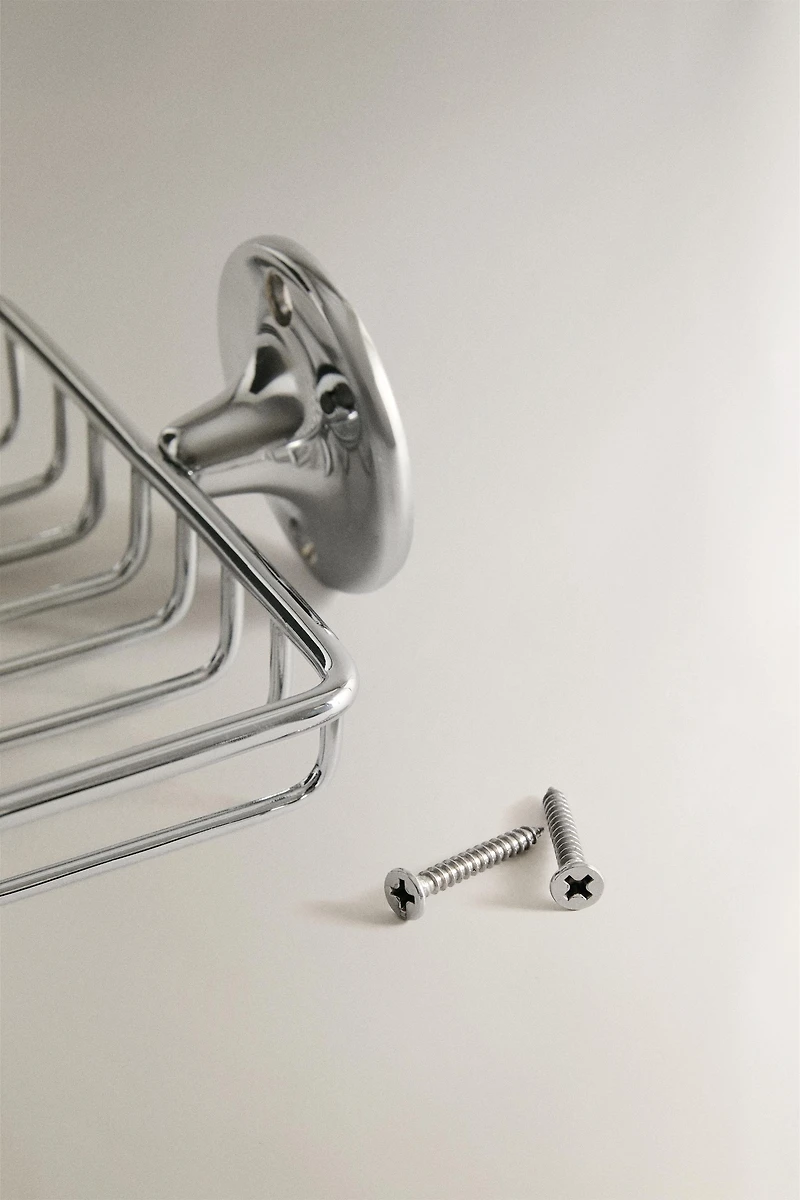 METAL WALL SOAP DISH