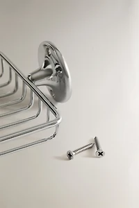 METAL WALL SOAP DISH