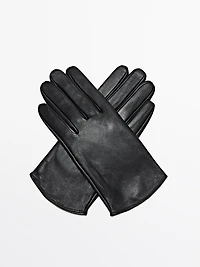 Nappa leather gloves