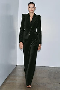 FLARE VELVET PANTS ZW COLLECTION