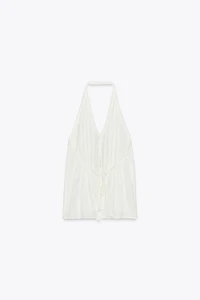 OPEN-BACK HALTER TOP