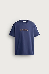 RELAXED FIT EMBROIDERED T-SHIRT