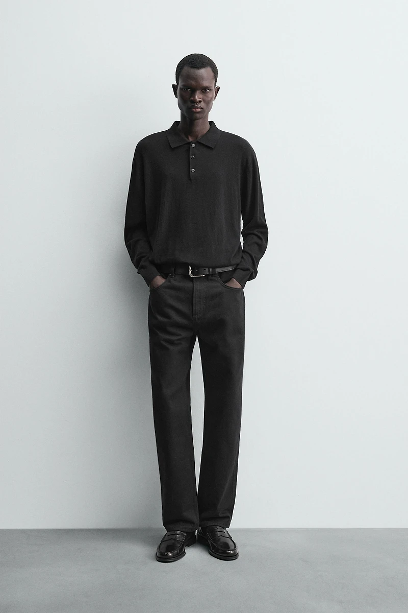 STRAIGHT ANKLE FIT JEANS