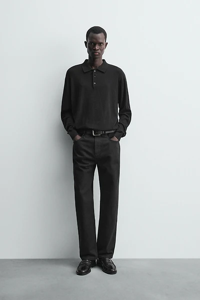 STRAIGHT ANKLE FIT JEANS