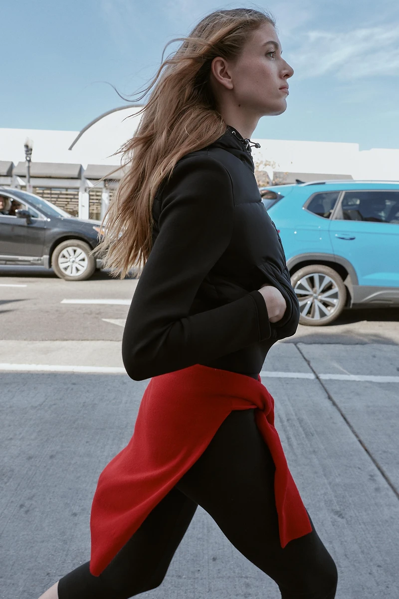 COMBINATION PUFFER JACKET