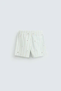 EMBROIDERED MID-LENGTH SWIMSUIT
