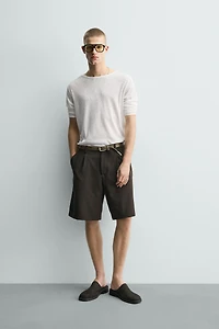 RELAXED FIT RIBBED T-SHIRT