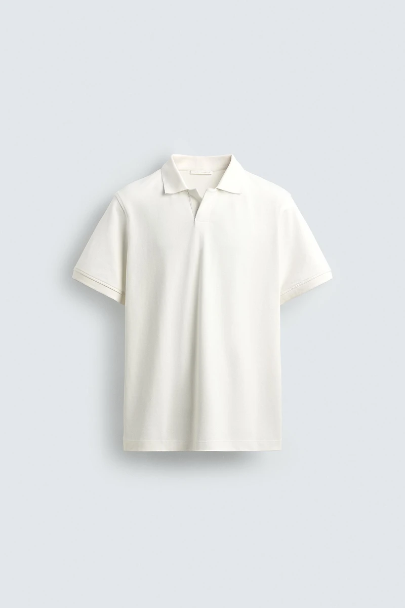 PIQUÉ TEXTURED POLO