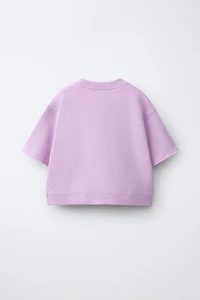 FLEECE JOGGING T-SHIRT