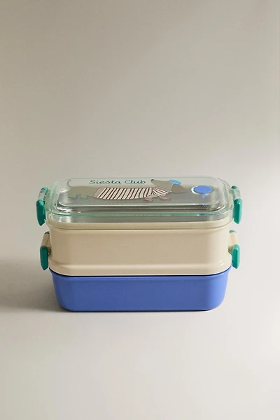 KIDS' DOUBLE DOG LUNCH BOX