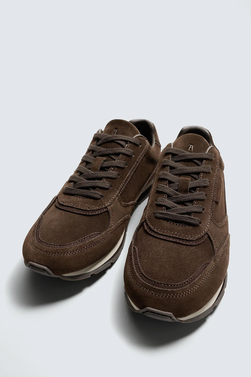 BASKET EN CUIR CASUAL