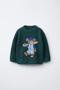 BEAR KNIT SWEATER