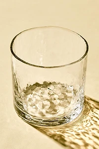 HAMMERED GLASS TUMBLER