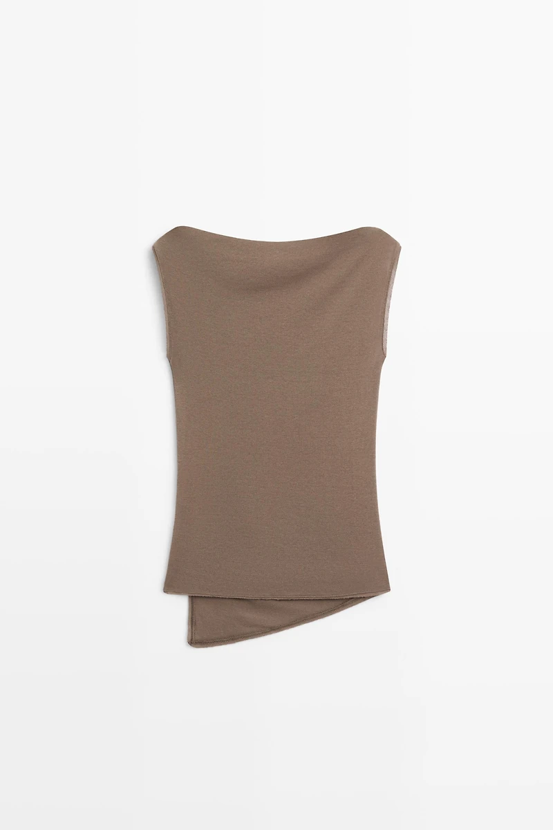 100% cotton knit top
