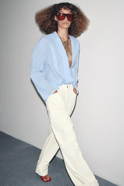 CHEMISE OVERSIZE STRUCTURÉE ZW COLLECTION