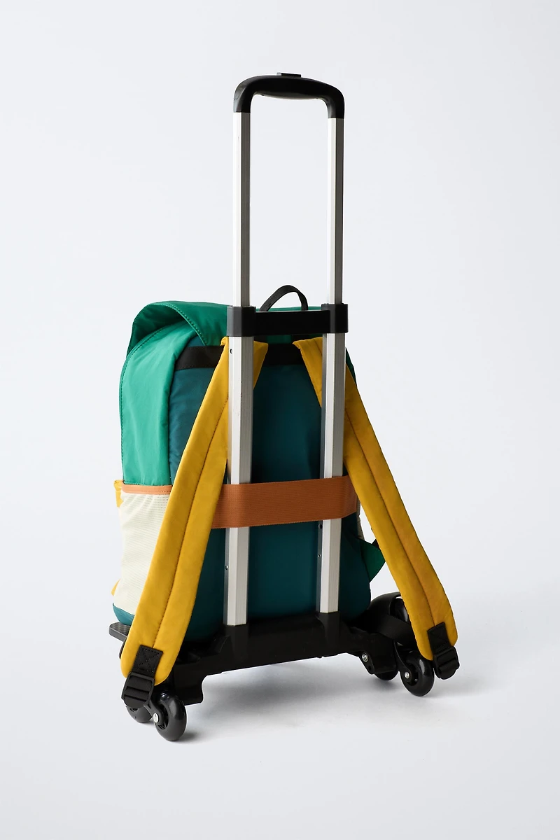 MULTICOLOR SCHOOL BACKPACK
