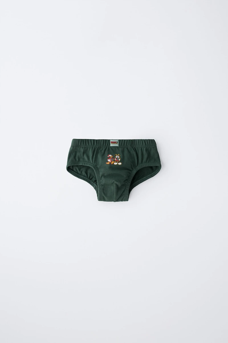 1/2 - 6 ANS / LOT DE TROIS SLIPS MICKEY MOUSE AND FRIENDS © DISNEY