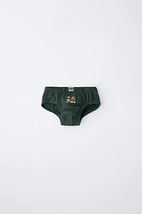 1/2 - 6 ANS / LOT DE TROIS SLIPS MICKEY MOUSE AND FRIENDS © DISNEY