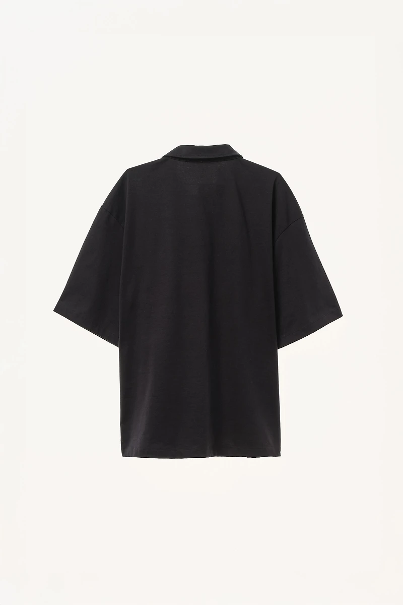 EMBROIDERED COLOR BLOCK POLO SHIRT WILLY CHAVARRIA X ZARA