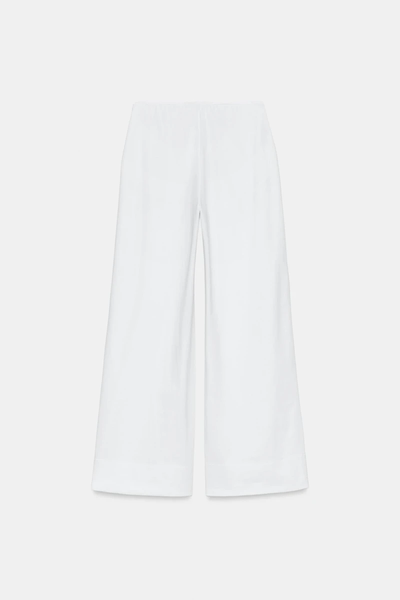 PANTALON DROIT EN COTON