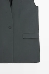 V-neck vest total look - STUDIO