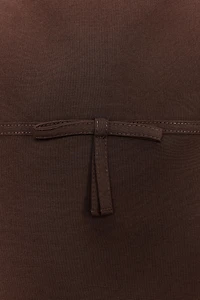 BOW STRAPLESS TOP