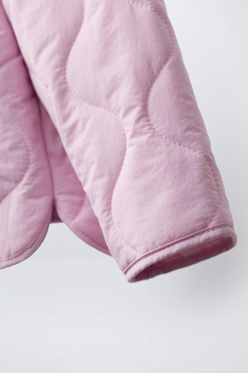 BLOUSON MATELASSÉ CŒURS