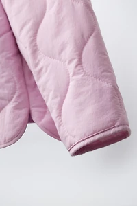 BLOUSON MATELASSÉ CŒURS