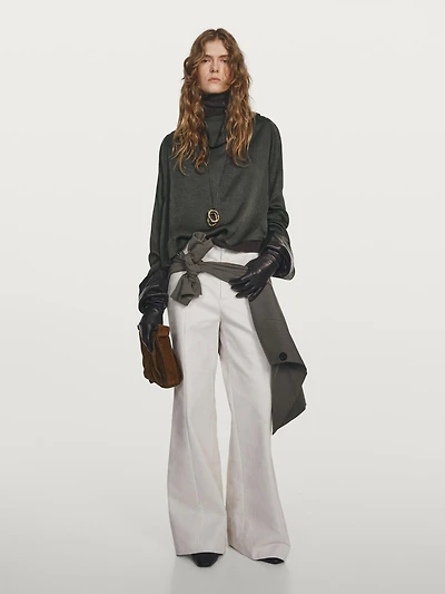 Blouse courte fluide satinée - STUDIO