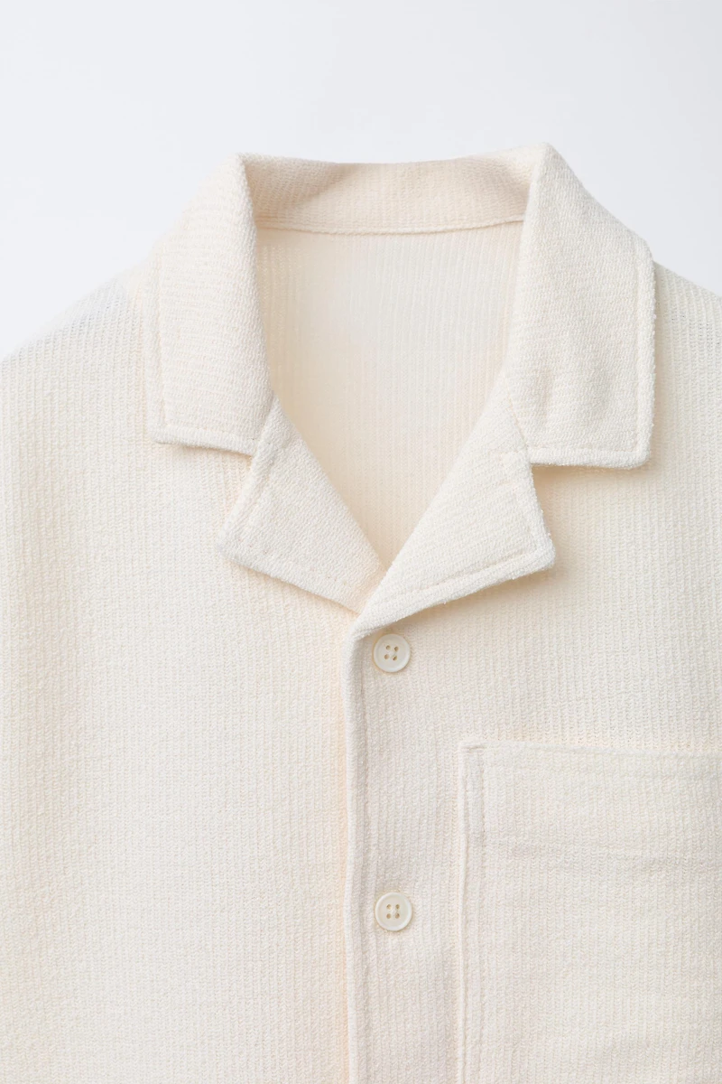 RUSTIC SPREAD COLLAR SHIRT