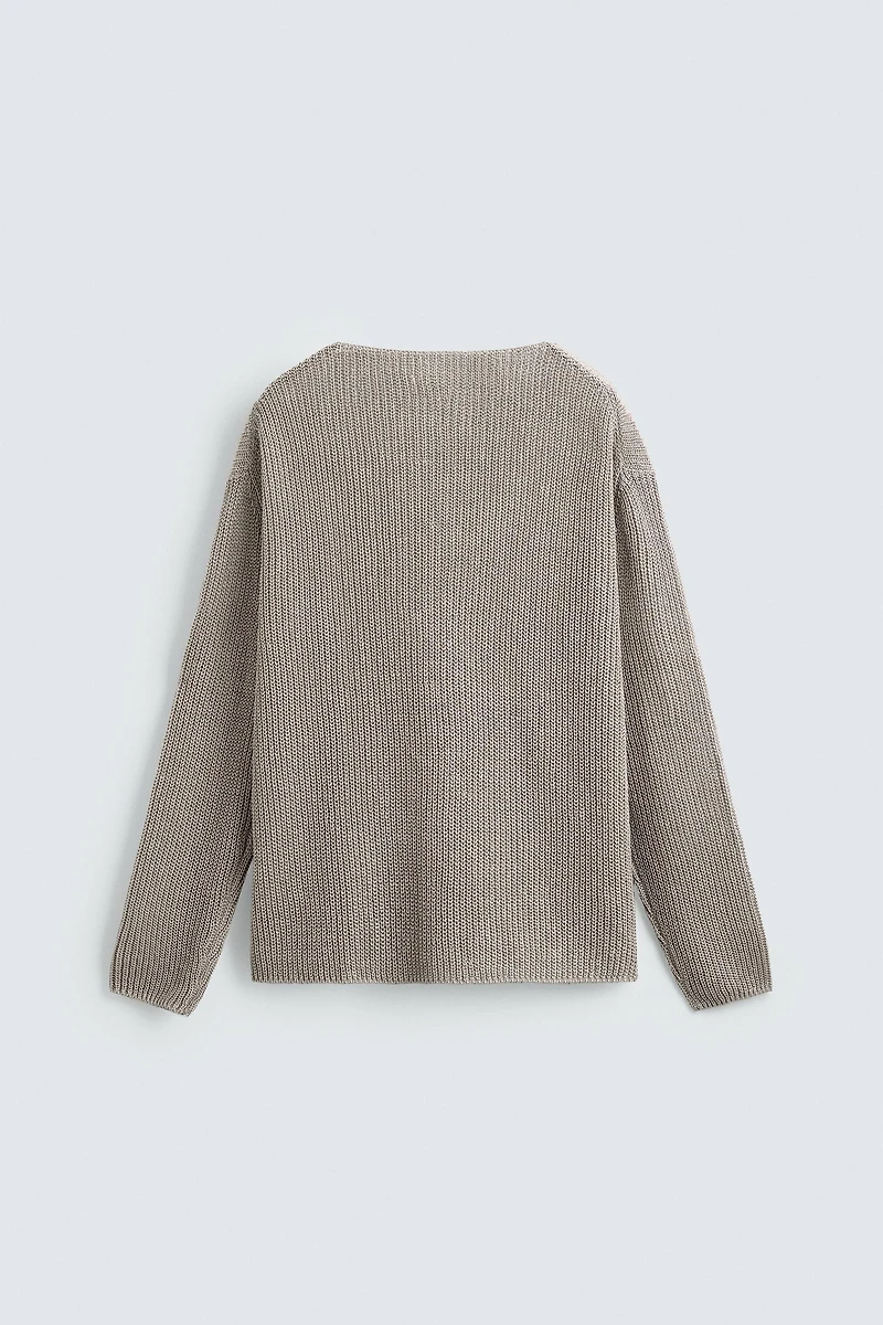 HEMP KNIT SWEATER