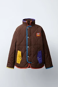 VESTE À DÉTAILS CONTRASTE