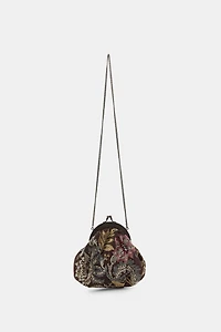 EMBROIDERED BEADED BAG