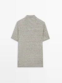 Polo chiné 100 % lin