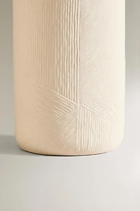 VASE CÉRAMIQUE TEXTURÉE