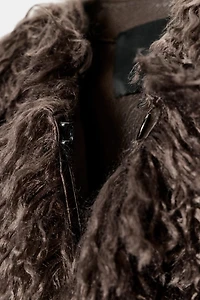 ZW COLLECTION FAUX FUR COAT