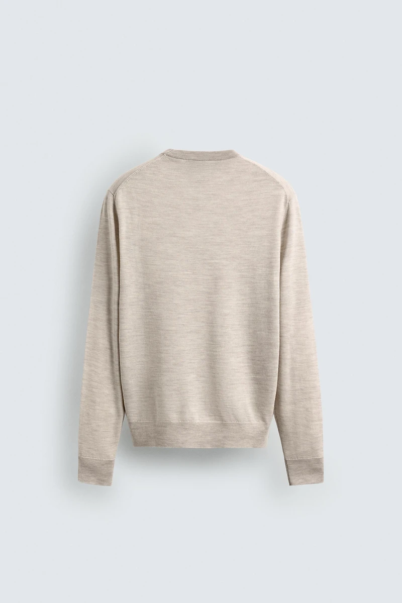 REGULAR FIT WOOL JUMPER