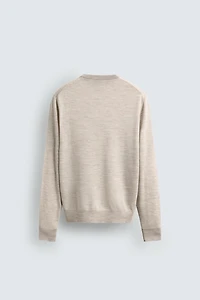 REGULAR FIT WOOL JUMPER