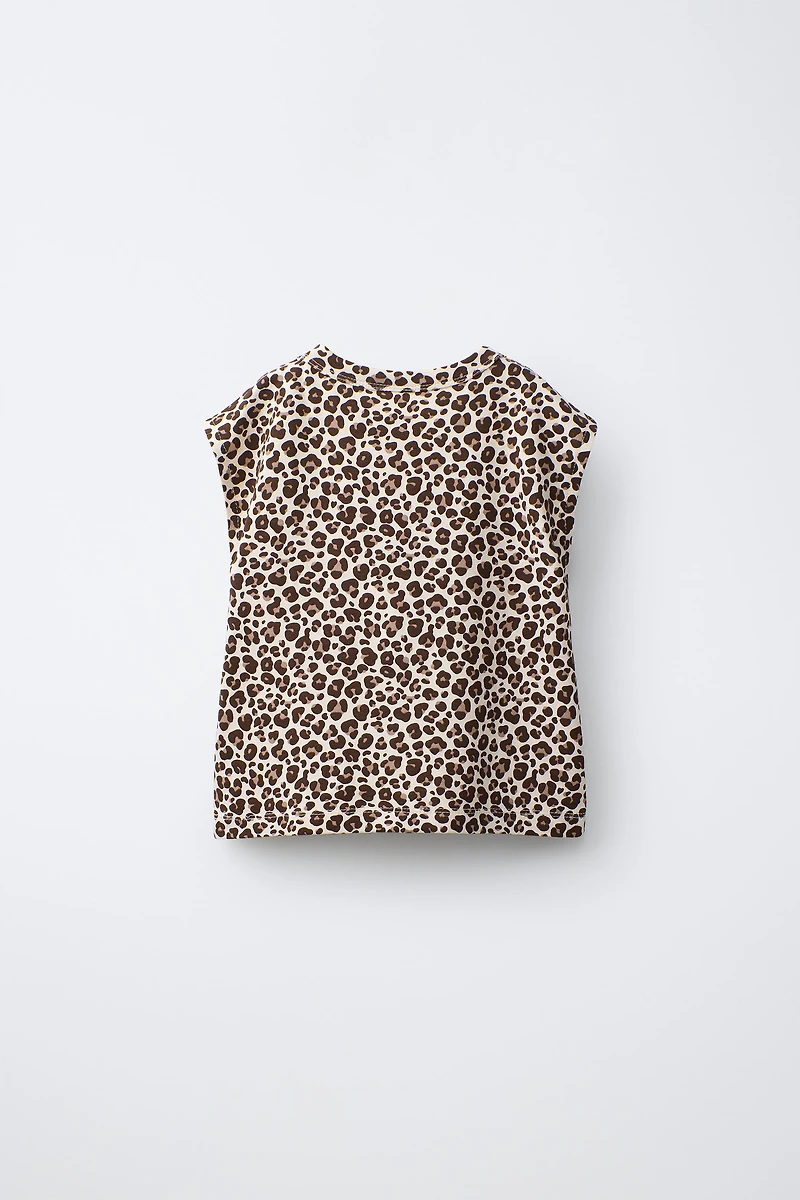 ANIMAL PRINT T-SHIRT