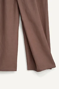 PANTALON CROISÉ COUPE DÉCONTRACTÉE