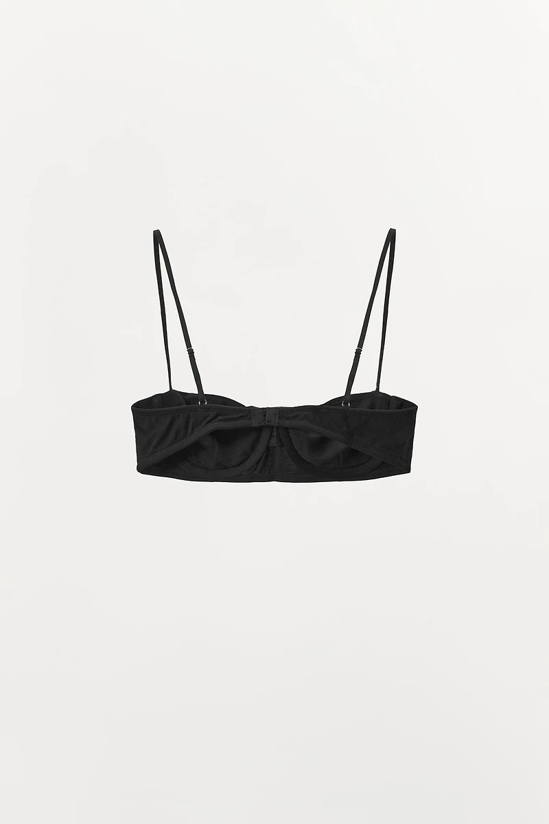 UNDERWIRE BRALETTE WITH VISCOSE